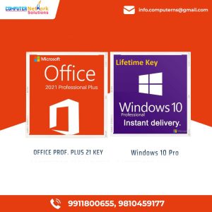 MS OFFICE AND WINDOWS 10 PRO
